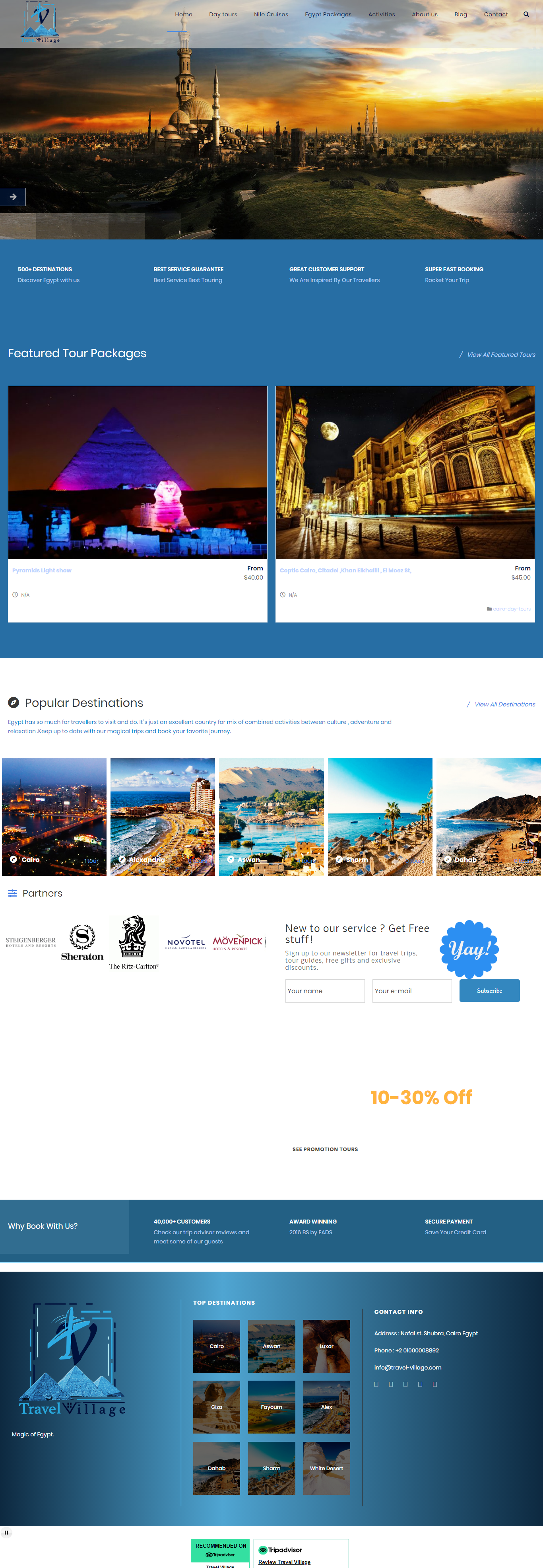 Travel Village Website